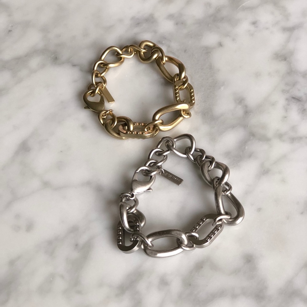 Jewelmint gold and silver bracelet